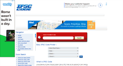 Desktop Screenshot of ifsc-code.com