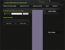 Tablet Screenshot of ifsc.ifsc-code.in